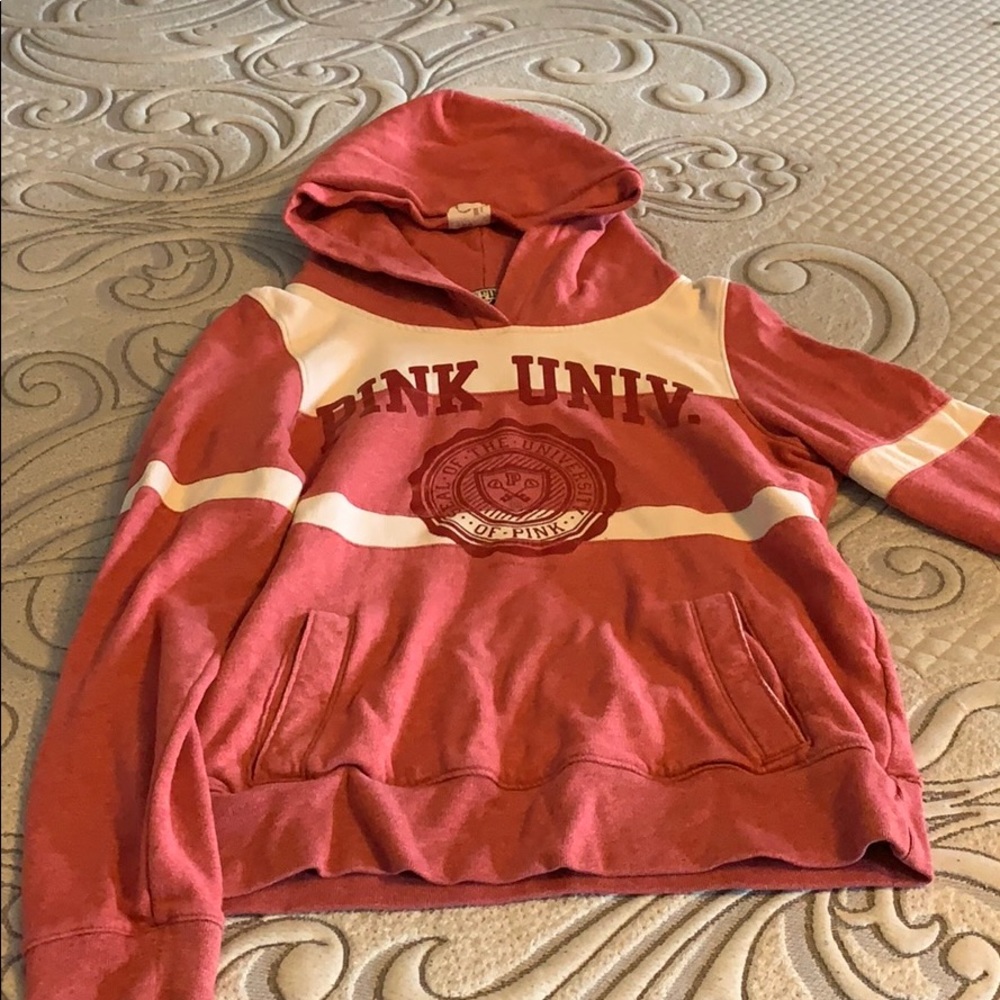 Pink hoodie